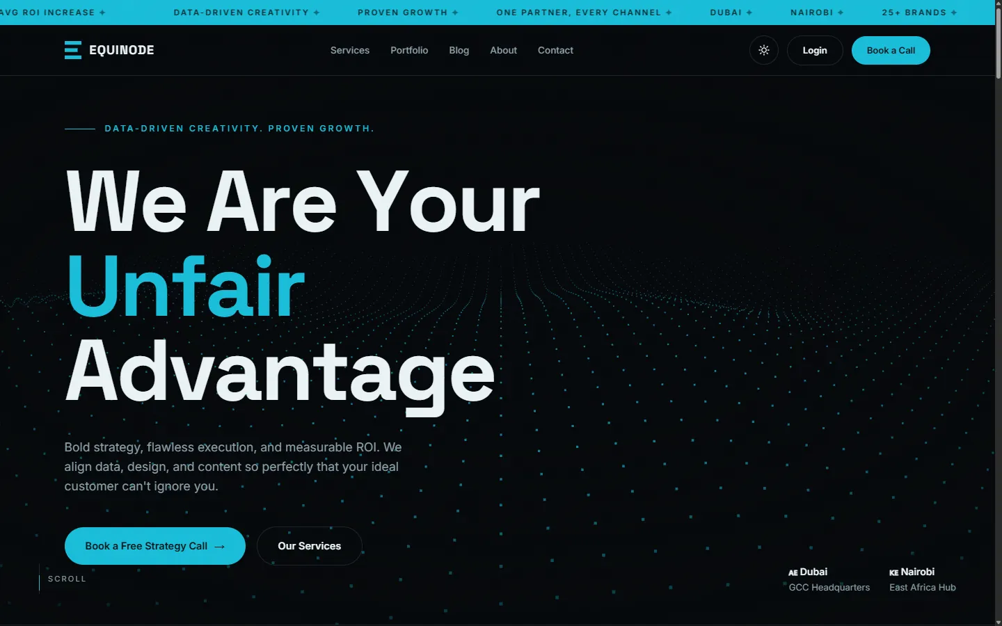 Equinode website